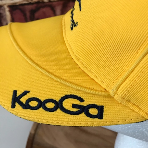 NEW Wallabies Kooga Rugby Yellow Black Embroiderd - Picture 3 of 6